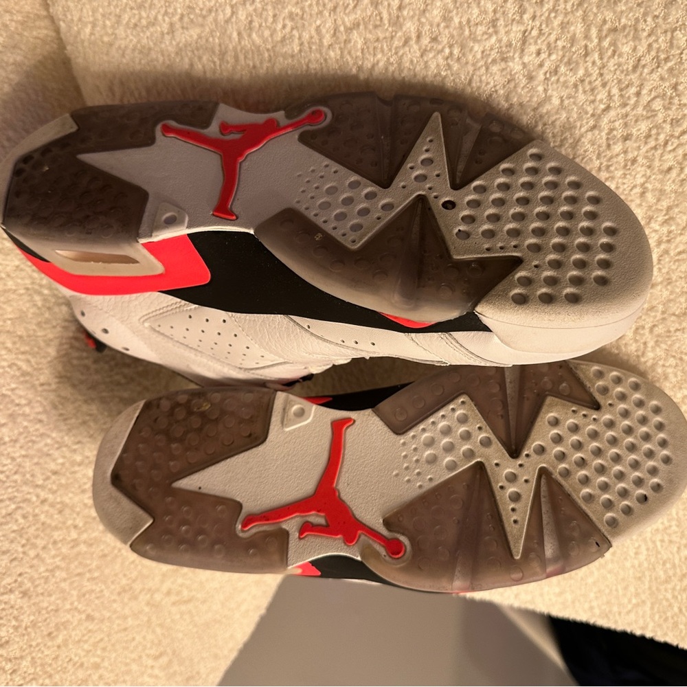 Air Jordan 6 Low Retro Infrared ‘15 sneakers size 10 men 11.5 women #304401123 - Picture 5 of 7